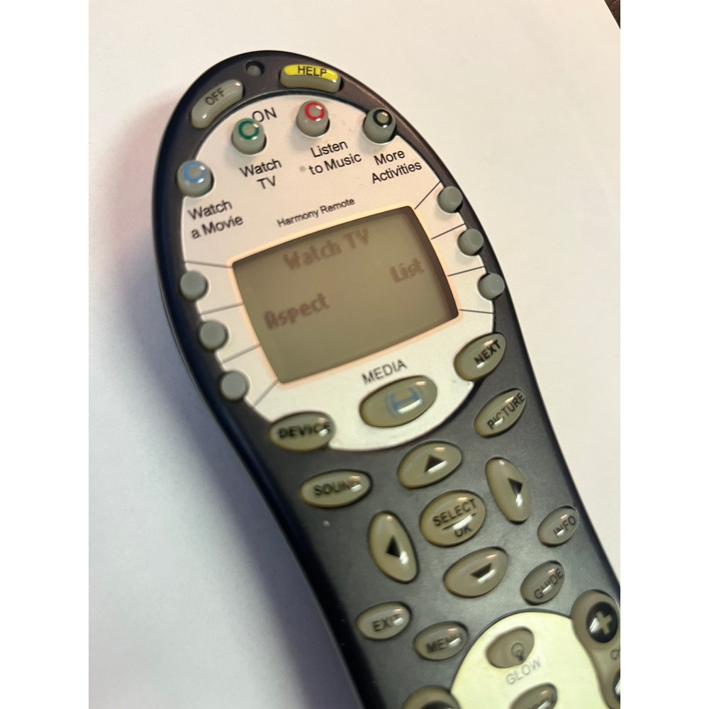 Logitech Harmony H659 Universal Remote Control LCD Backlit Silver Black USB - Picture 2 of 15